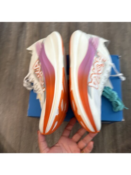 New Hoka One One HOKA Rocket X 2 Frost Lava Running Shoes Men\'s  11.5   1127927 main image 4